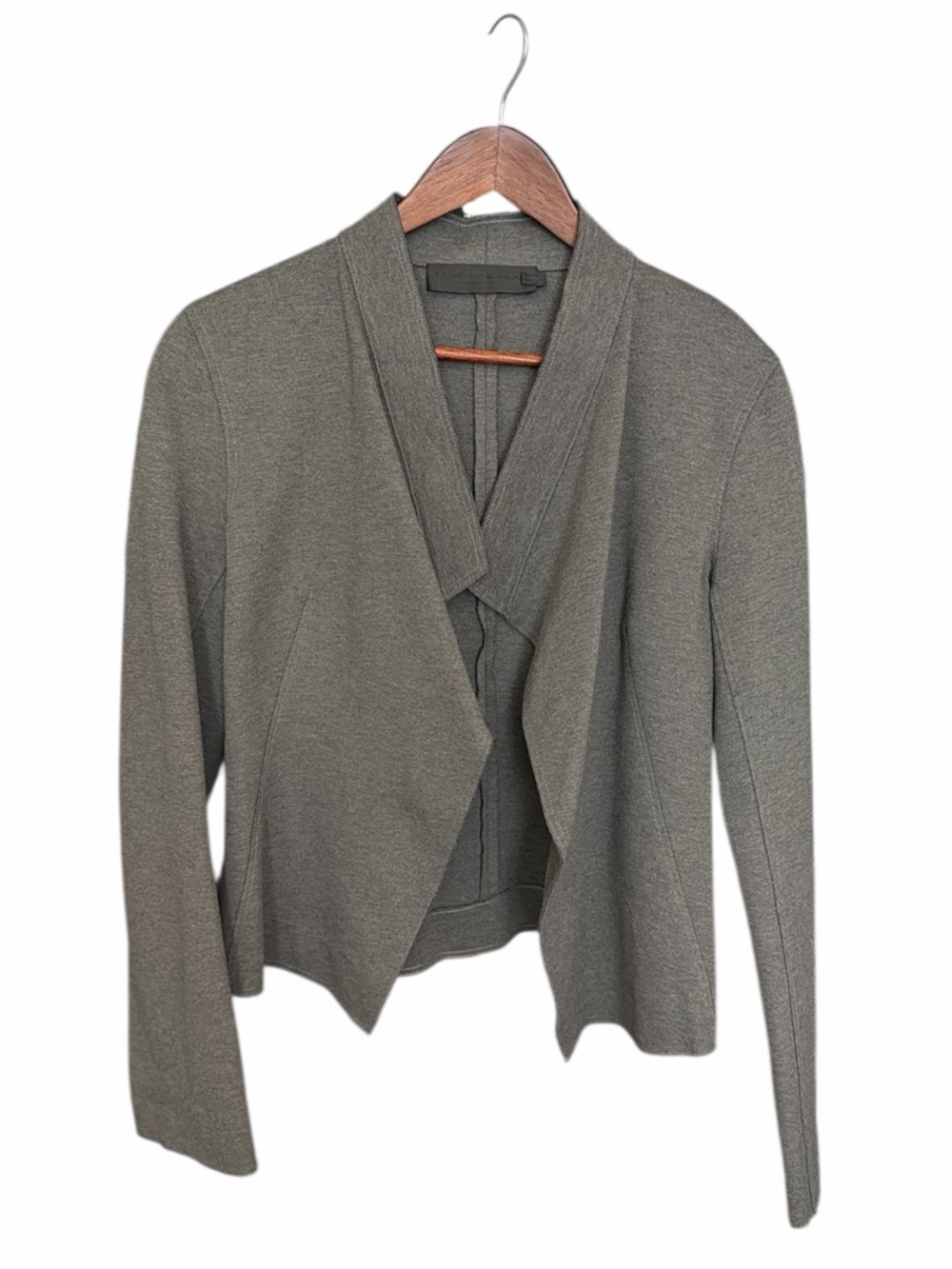 Donna Karan New‎ York gray blazer medium work office career casual comfort